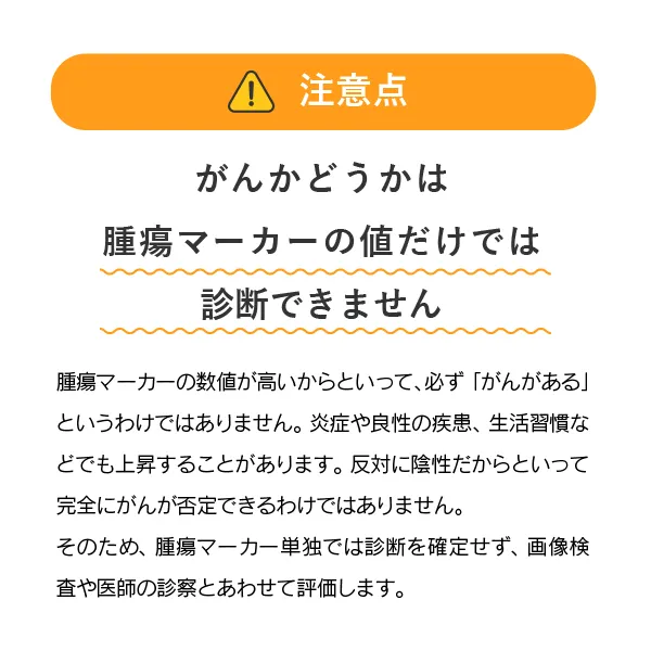自宅でできるがん腫瘍マーカー検査の注意点
